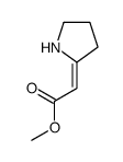 Methyl 2-(pyrrolidin-2-ylidene)acetate Structure