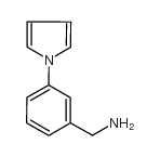 3-(1H-吡咯-1-基)苯甲胺结构式