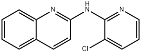 (2-quinolyl)(3-chloro-2-pyridyl)amine结构式