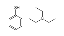 benzenethiol,N,N-diethylethanamine结构式