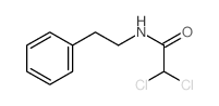 2,2-dichloro-N-phenethyl-acetamide Structure