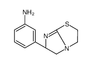 3-[(6S)-2,3,5,6-tetrahydroimidazo[2,1-b][1,3]thiazol-6-yl]aniline结构式