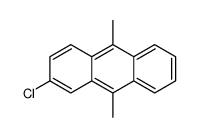 2-chloro-9,10-dimethylanthracene结构式
