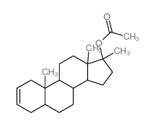 (10,13,17-trimethyl-1,4,5,6,7,8,9,11,12,14,15,16-dodecahydrocyclopenta[a]phenanthren-17-yl) acetate picture