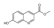 methyl 7-hydroxyquinoline-3-carboxylate结构式