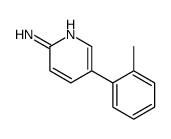 5-(2-methylphenyl)pyridin-2-amine结构式