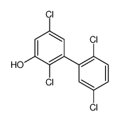 3-hydroxy-2,5,2',5'-tetrachlorobiphenyl Structure