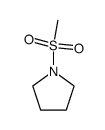 Pyrrolidine, 1-(methylsulfonyl)- (9CI)结构式