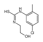 1-(5-chloro-2-methylphenyl)-3-(2-hydroxyethyl)thiourea Structure