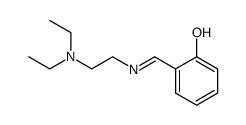 SALICYLALDEHYDE-DIETHYLAMINOETHYLAMINE SCHIFF BASE structure