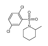 1-(2,5-dichlorophenyl)sulfonyl-2-methylpiperidine Structure
