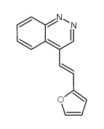 Cinnoline,4-[2-(2-furanyl)ethenyl]- structure