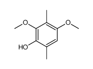 2,4-dimethoxy-3,6-dimethylphenol结构式