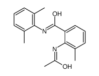 2-acetamido-N-(2,6-dimethylphenyl)-3-methylbenzamide Structure