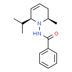 Benzamide, N-[(2R,6S)-3,6-dihydro-2-methyl-6-(1-methylethyl)-1(2H)- structure