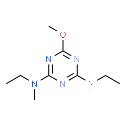 N,N'-Diethyl-6-methoxy-N-methyl-1,3,5-triazine-2,4-diamine picture
