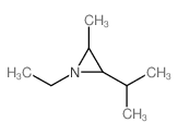 Aziridine,1-ethyl-2-methyl-3-(1-methylethyl)-, trans- (9CI)结构式
