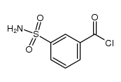 3-sulfamoyl benzoyl chloride结构式