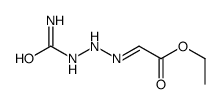 ethyl 2-[(carbamoylamino)hydrazinylidene]acetate Structure