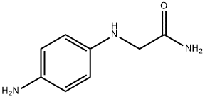 2-[(4-aminophenyl)amino]acetamide结构式