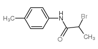 2-bromo-N-(4-methylphenyl)propanamide Structure