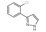 3-(2-氯苯基)-1H-吡唑结构式