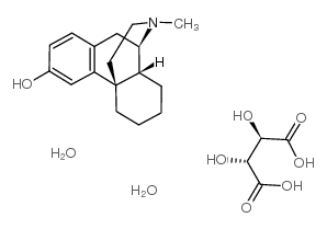 l-3-hydroxy-n-methylmorphinan dihydrate结构式