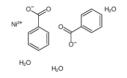 nickel(2+),dibenzoate,trihydrate结构式
