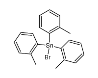 (o-CH3C6H4)3SnBr结构式