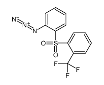 1-(2-azidophenyl)sulfonyl-2-(trifluoromethyl)benzene结构式