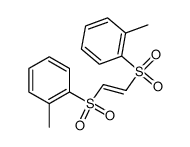 trans-1,2-bis-(toluene-2-sulfonyl)-ethene结构式