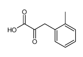 BENZENEPROPANOIC ACID, 2-METHYL-.ALPHA.-OXO- Structure