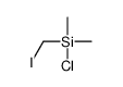 chloro-(iodomethyl)-dimethylsilane结构式