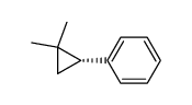 1-Phenyl-2,2-dimethylcyclopropan结构式