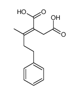 2-(4-phenylbutan-2-ylidene)butanedioic acid结构式