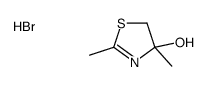 2,4-dimethyl-5H-1,3-thiazol-4-ol,hydrobromide结构式