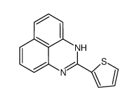 2-thiophen-2-yl-1H-perimidine Structure