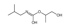 1-hydroxypropan-2-yl N-(2-methylpropyl)carbamate Structure