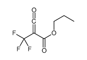 propyl 3-oxo-2-(trifluoromethyl)prop-2-enoate结构式