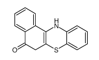 6,12-dihydrobenzo[a]phenothiazin-5-one Structure
