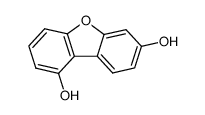 dibenzofuran-1,7-diol结构式