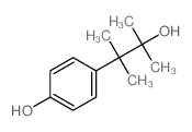 4-(3-hydroxy-2,3-dimethyl-butan-2-yl)phenol结构式
