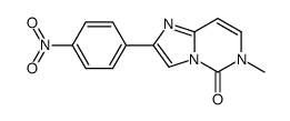 6-methyl-2-(4-nitrophenyl)imidazo[1,2-c]pyrimidin-5-one结构式