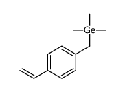 (4-ethenylphenyl)methyl-trimethylgermane Structure