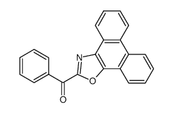 phenanthro[9,10-d][1,3]oxazol-2-yl-phenylmethanone Structure