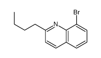 8-bromo-2-butylquinoline结构式