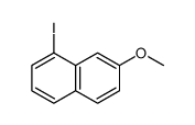1-Iodo-7-methoxynaphthalene Structure