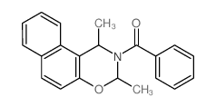 (1,3-dimethyl-1,3-dihydrobenzo[f][1,3]benzoxazin-2-yl)-phenylmethanone Structure