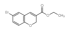 6-溴-2H-色烯-3-羧酸乙酯结构式