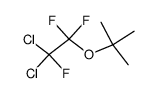 2-(2,2-dichloro-1,1,2-trifluoroethoxy)-2-methylpropane Structure